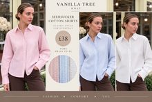 Load image into Gallery viewer, SEERSUCKER SHIRTS by Grenouille