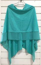 Load image into Gallery viewer, CHIFFON EDGE PONCHO SCARF