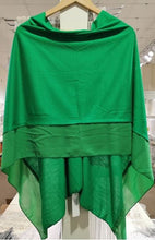 Load image into Gallery viewer, CHIFFON EDGE PONCHO SCARF