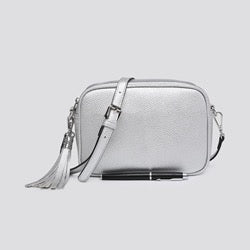 CAMERA BAG (with silver and gold hardware)