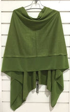 Load image into Gallery viewer, CHIFFON EDGE PONCHO SCARF
