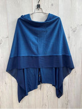 Load image into Gallery viewer, CHIFFON EDGE PONCHO SCARF