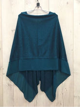 Load image into Gallery viewer, CHIFFON EDGE PONCHO SCARF