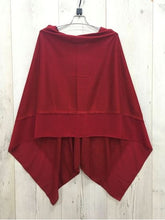 Load image into Gallery viewer, CHIFFON EDGE PONCHO SCARF