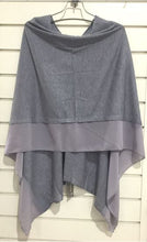 Load image into Gallery viewer, CHIFFON EDGE PONCHO SCARF