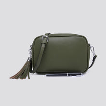 Load image into Gallery viewer, CAMERA BAG (with silver and gold hardware)