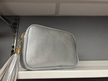Load image into Gallery viewer, CAMERA BAG (with silver and gold hardware)