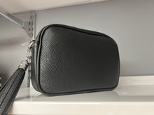 Load image into Gallery viewer, CAMERA BAG (with silver and gold hardware)