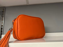 Load image into Gallery viewer, CAMERA BAG (with silver and gold hardware)