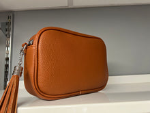 Load image into Gallery viewer, CAMERA BAG (with silver and gold hardware)