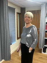 Load image into Gallery viewer, FRANSA METALLIC TOP