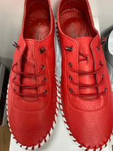 Load image into Gallery viewer, IRIS LEATHER PLIMSOLL