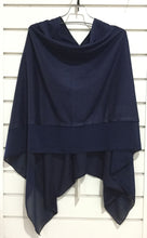 Load image into Gallery viewer, CHIFFON EDGE PONCHO SCARF