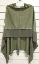 Load image into Gallery viewer, CHIFFON EDGE PONCHO SCARF