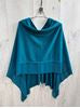 Load image into Gallery viewer, CHIFFON EDGE PONCHO SCARF