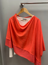 Load image into Gallery viewer, CHIFFON EDGE PONCHO SCARF