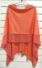 Load image into Gallery viewer, CHIFFON EDGE PONCHO SCARF
