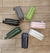 Load image into Gallery viewer, DOUBLE ZIP CROSSBODY BAG
