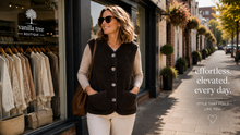 Load image into Gallery viewer, TEDDY WAISTCOAT by FRANSA
