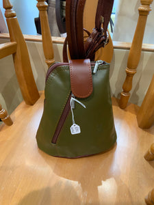 LEATHER BACK PACK