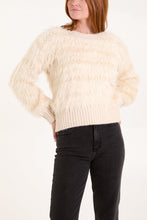 Load image into Gallery viewer, SPARKLY &amp; FLUFFY CREW NECK JUMPER
