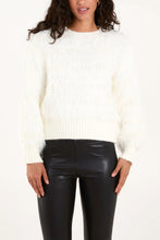 Load image into Gallery viewer, SPARKLY &amp; FLUFFY CREW NECK JUMPER
