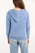 Load image into Gallery viewer, FLUFFY KNIT ZIP UP HOODIE
