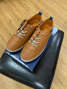 IRIS LEATHER PLIMSOLL