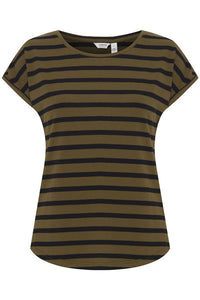 B YOUNG STRIPED TSHIRTS