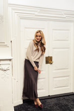 Load image into Gallery viewer, FRANSA     SATIN SKIRT
