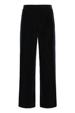 Load image into Gallery viewer, FRANSA   VELOUR WIDE LEG TROUSERS
