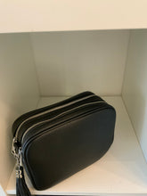 Load image into Gallery viewer, DOUBLE ZIP CROSSBODY BAG
