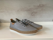 Load image into Gallery viewer, IVY LEATHER WEDGED PLIMSOLLS by Modella
