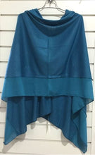 Load image into Gallery viewer, CHIFFON EDGE PONCHO SCARF
