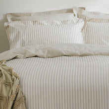 Load image into Gallery viewer, HEBDEN MELANGE STRIPE DUVET COVER (double)
