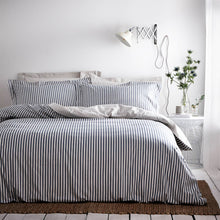 Load image into Gallery viewer, HEBDEN MELANGE STRIPE DUVET COVER (double)
