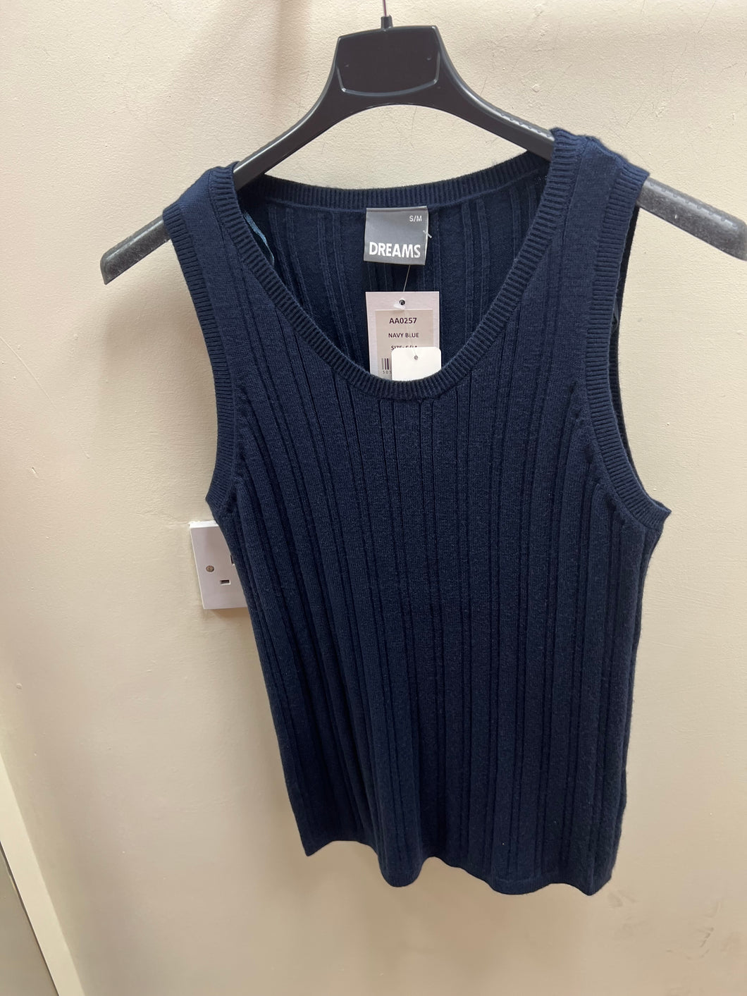 KNITTED VEST TOP