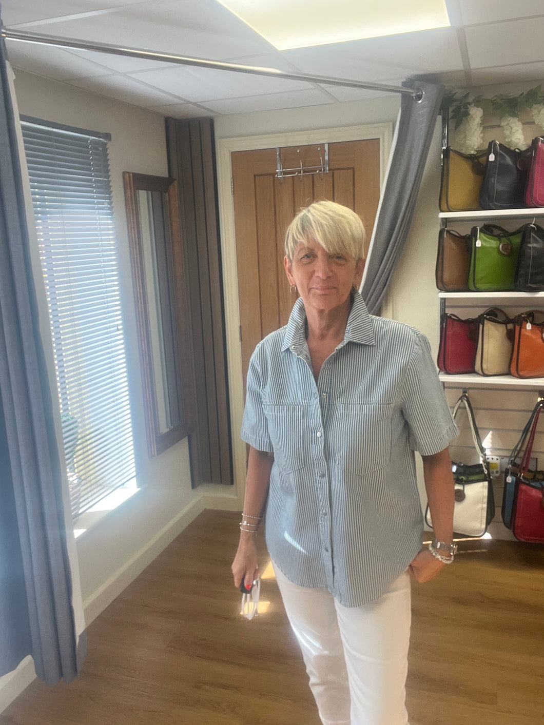 B YOUNG STRIPED SHIRT