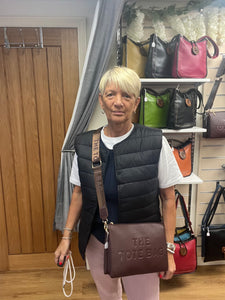 TOTE CROSSBODY BAG