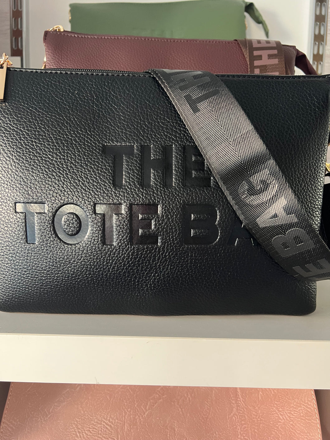 TOTE CROSSBODY BAG