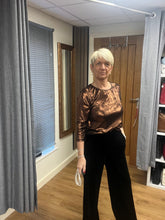 Load image into Gallery viewer, FRANSA   METALLIC TOP
