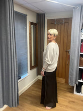 Load image into Gallery viewer, FRANSA     SATIN SKIRT
