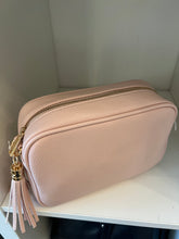 Load image into Gallery viewer, CAMERA BAG (with silver and gold hardware)
