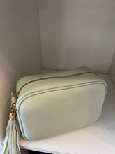 Load image into Gallery viewer, CAMERA BAG (with silver and gold hardware)
