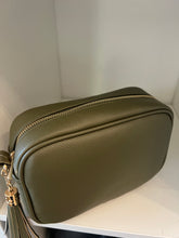 Load image into Gallery viewer, CAMERA BAG (with silver and gold hardware)
