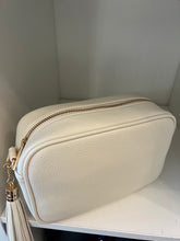 Load image into Gallery viewer, CAMERA BAG (with silver and gold hardware)
