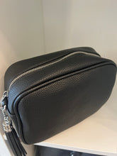 Load image into Gallery viewer, CAMERA BAG (with silver and gold hardware)
