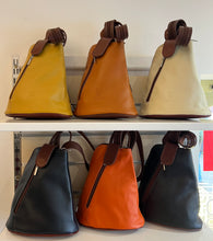 Load image into Gallery viewer, LEATHER BACK PACK
