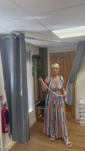 Load and play video in Gallery viewer, BARDOT SLEEVE MAXI DRESS
